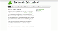 Desktop Screenshot of glashandelzuidholland.nl